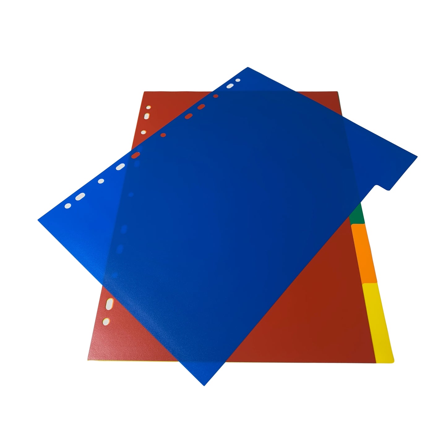 A4 5 Part Polypropylene Dividers with Reinforced Index Cover