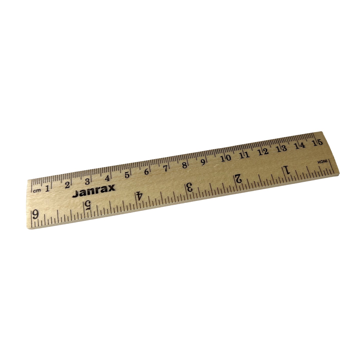 15cm Wooden Ruler by Janrax