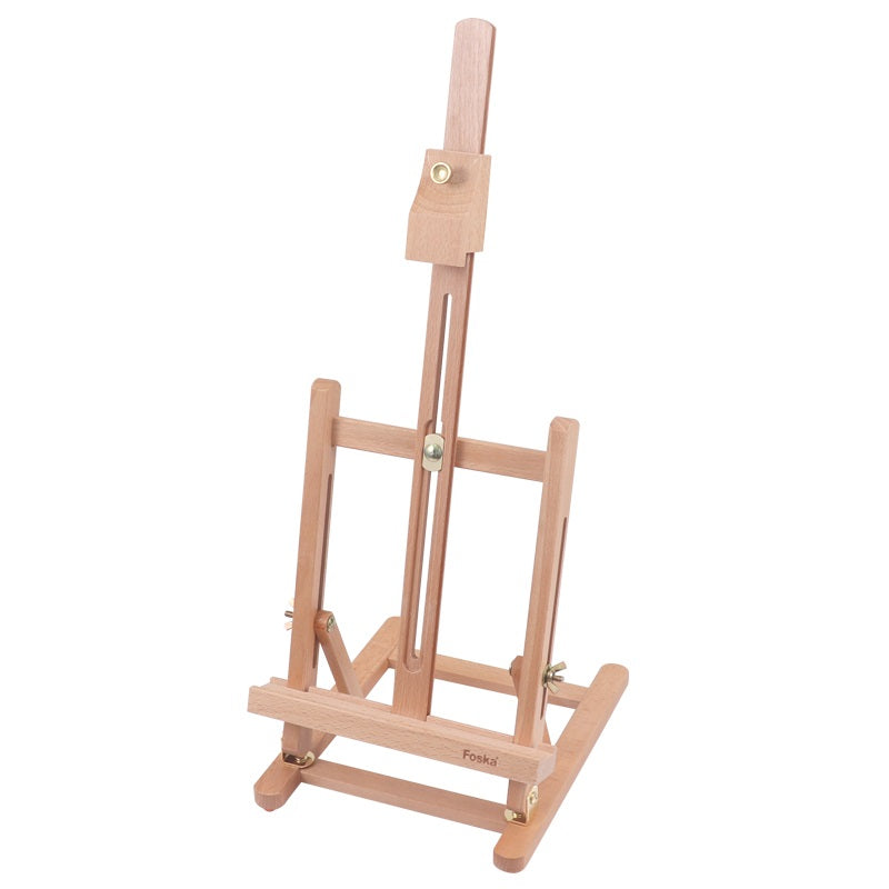 Beech Wood Antique Adjustable Painting Stand Display Tripod Easel 20 x 24 x 56cm 