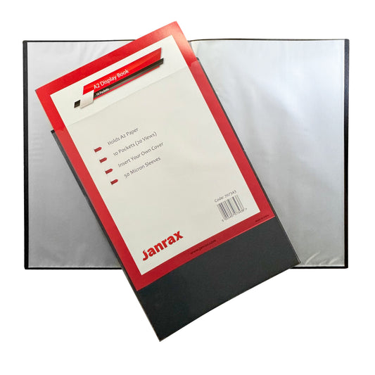 A2 10 Pockets Presentation Display Book by Janrax