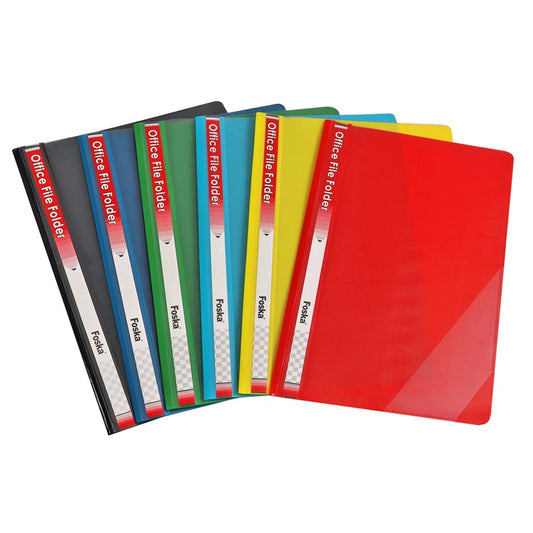 Pack of 12 Blue Project File Folders