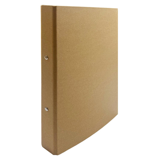 A4 Kraft Paperboard Ring Binder 2-O Ring