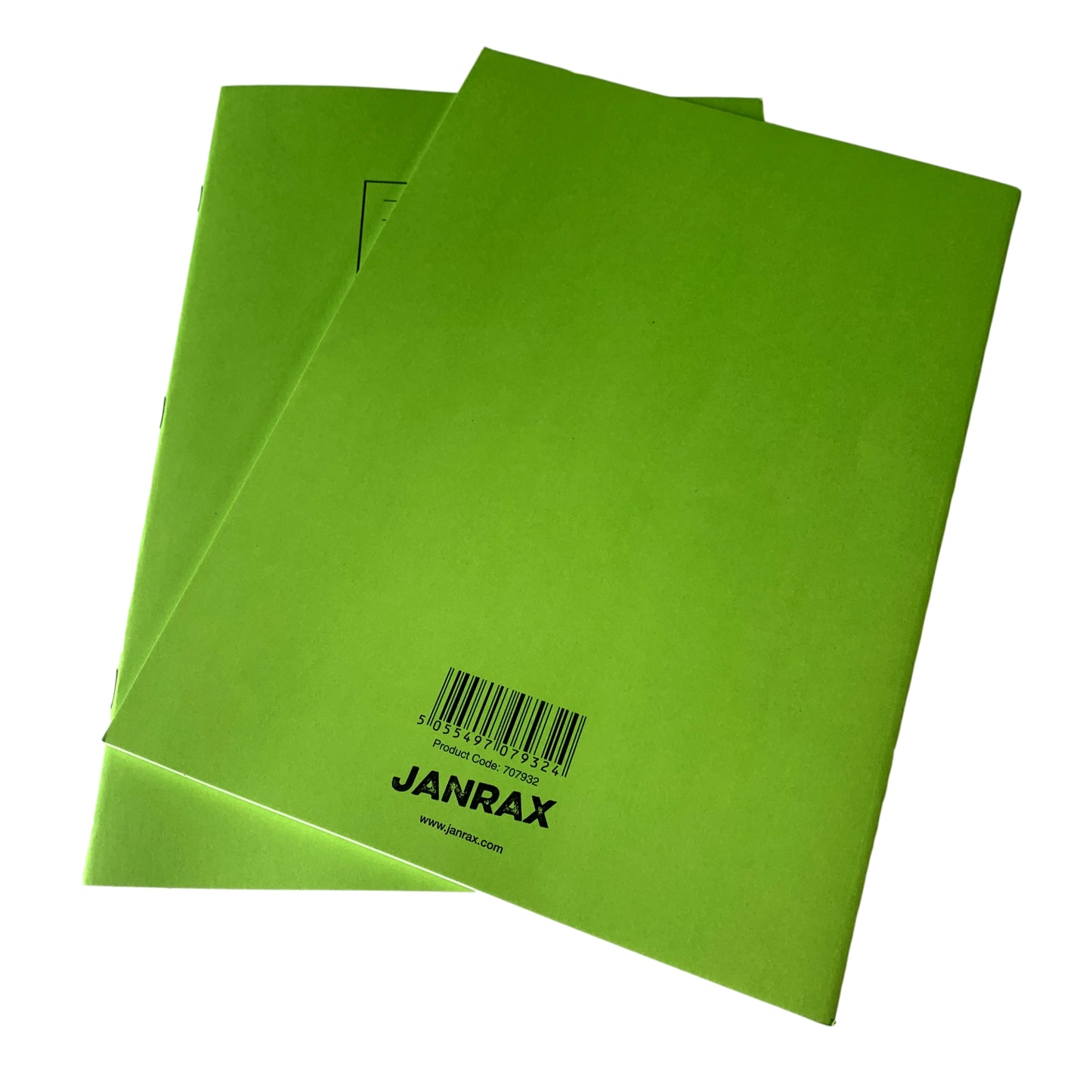 Janrax A4 Green 80 Pages Feint and Ruled Exercise Book