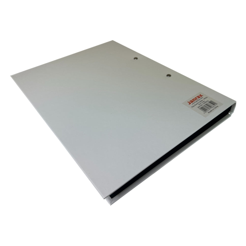 White A4 Clipboard Document Clamp File Folder