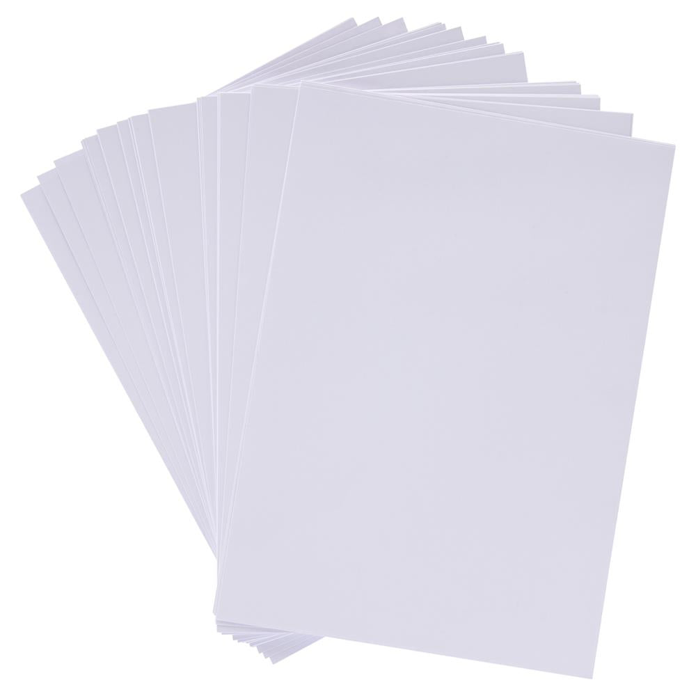 Pack of 50 Sheets A4 White 160gsm Card by Premier Activity