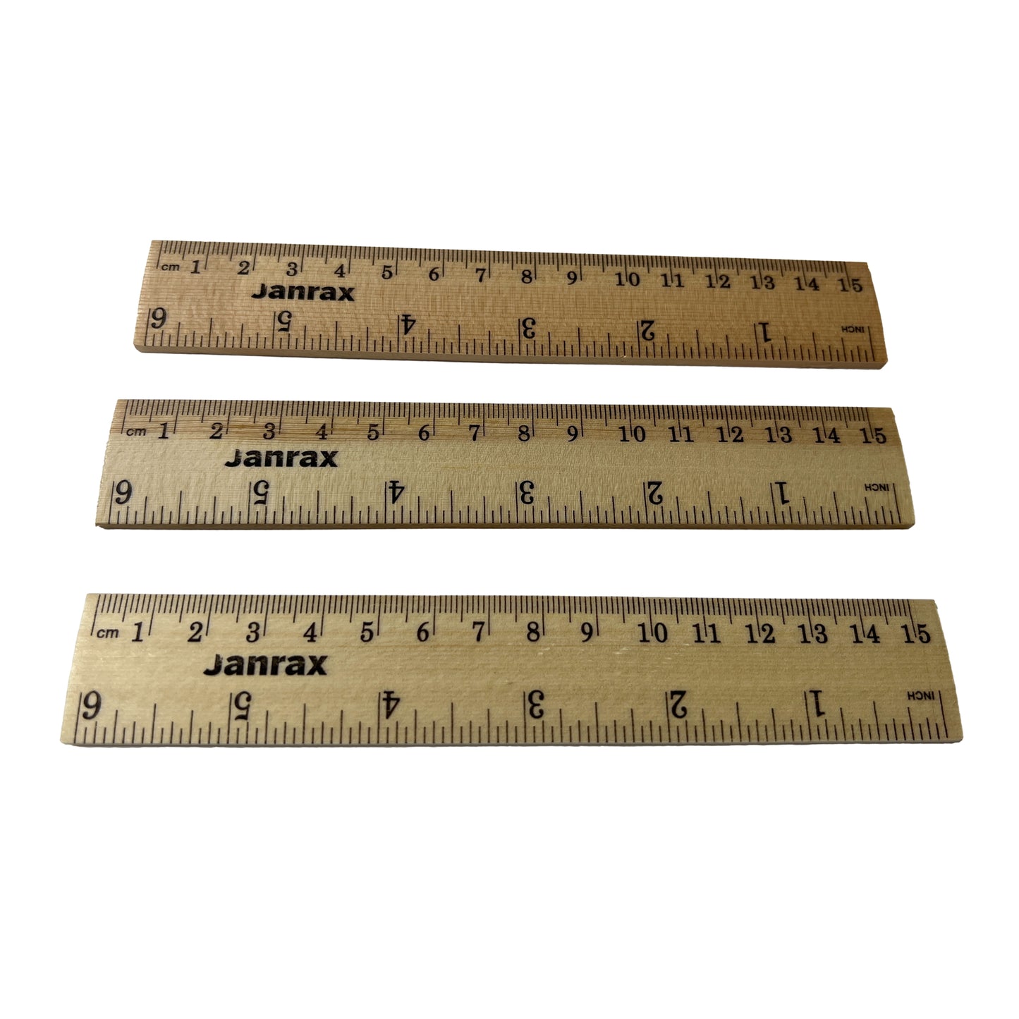 15cm Wooden Ruler by Janrax