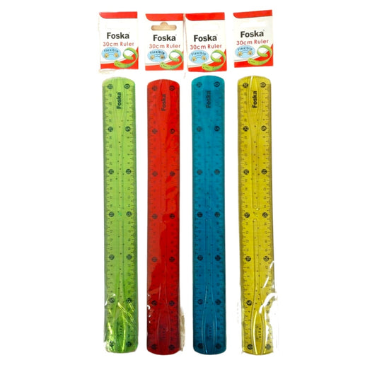 Single 30cm Flexible Ruler