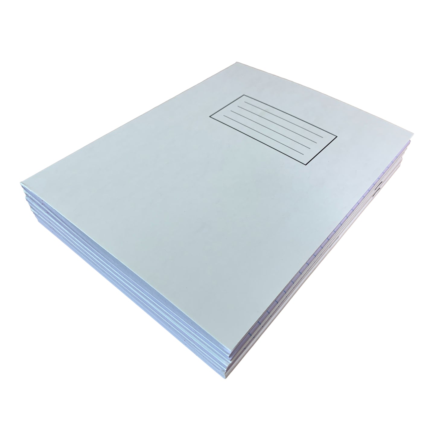 Janrax 9x7" White 80 Pages Feint and Ruled Exercise Book