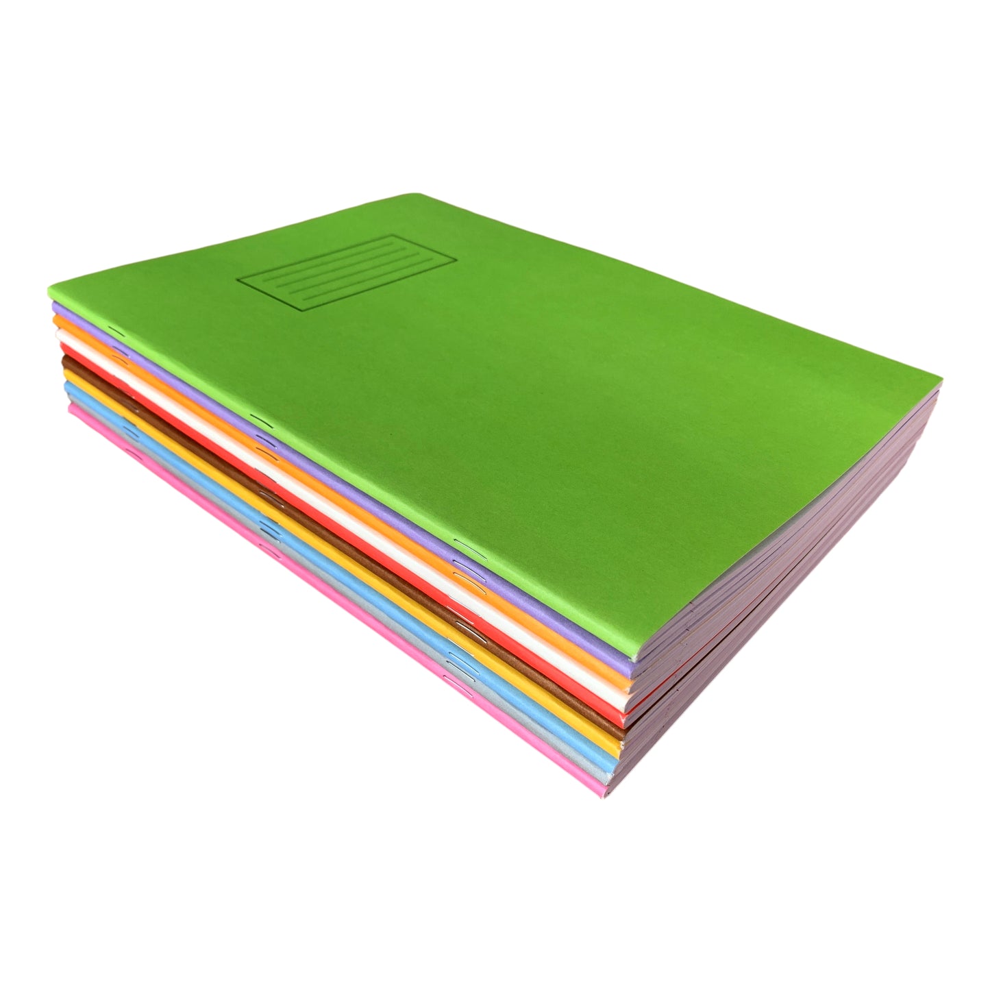 Janrax A4 White 80 Pages Feint and Ruled Exercise Book