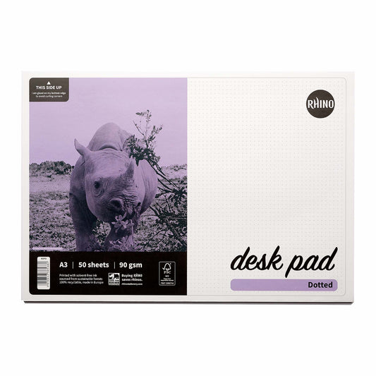 Rhino A3 50 Sheets 5mm Dotted Desk Pad