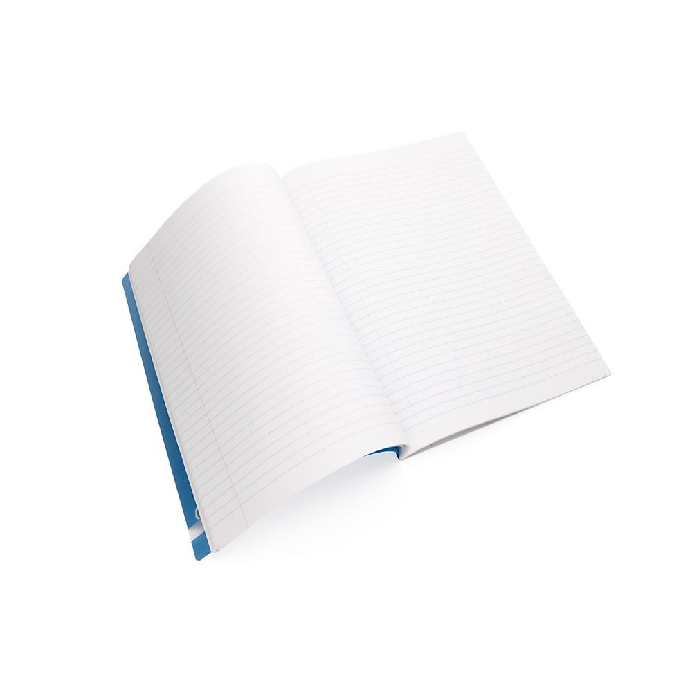 A4 120 Pages Printer Blue Durable Cover Manuscript Book by Premto