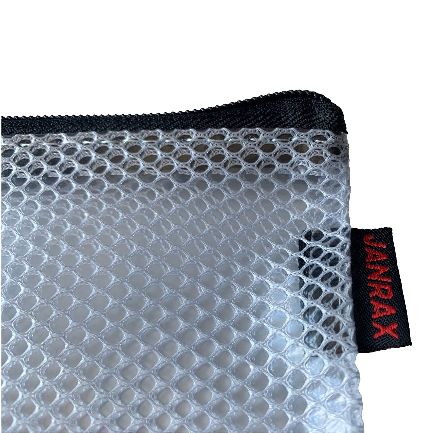 Premium A5 Black Zip Mesh Bag by Janrax