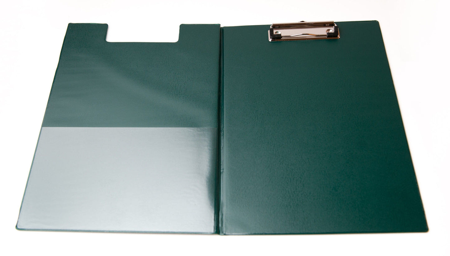 Janrax A4 Dark Green Foldover Clipboard