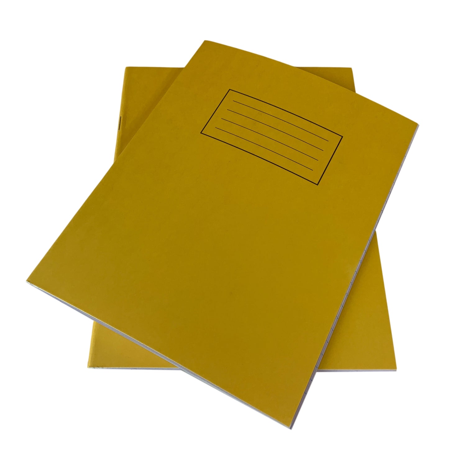 Janrax 9x7" Yellow 80 Pages Feint and Ruled Exercise Book