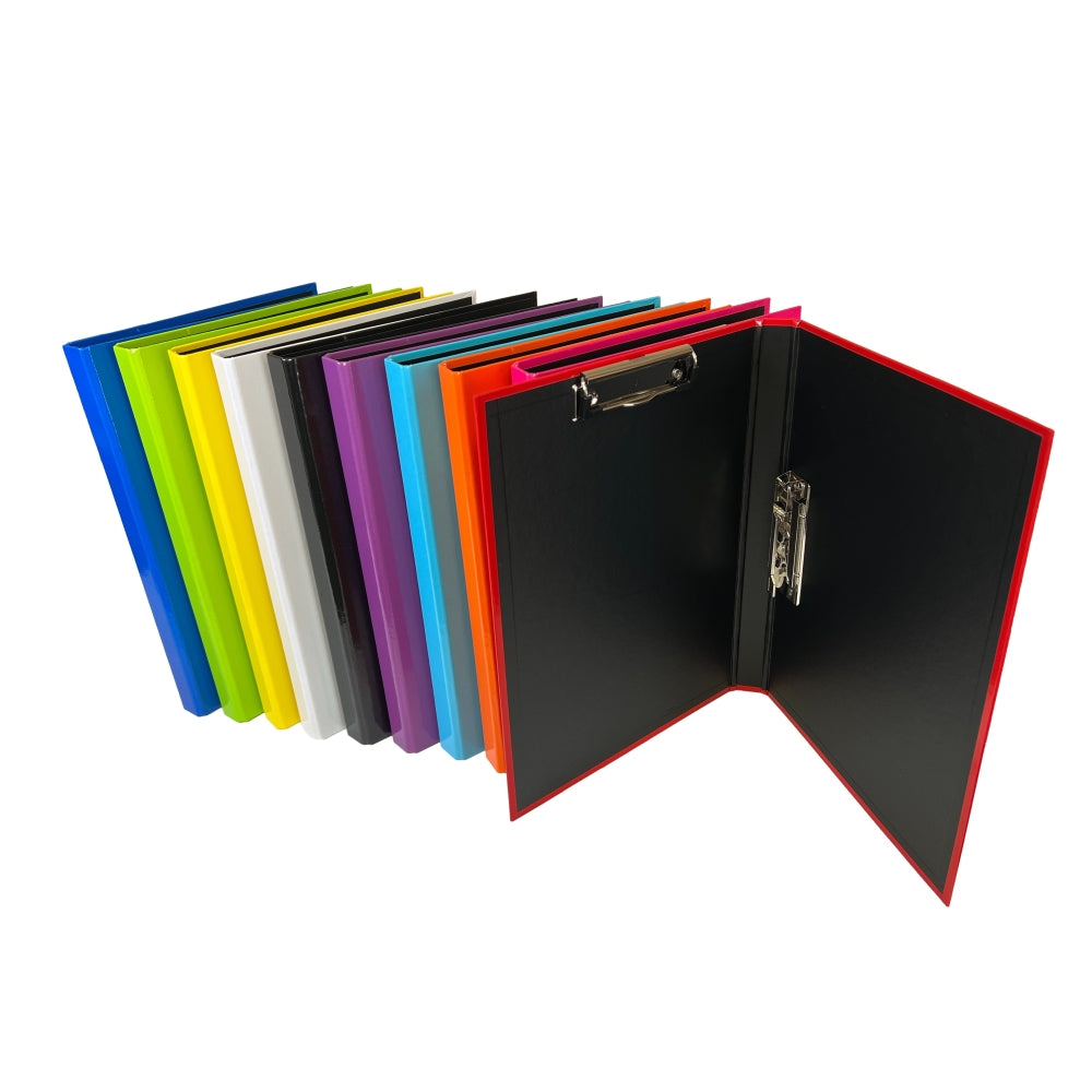 Purple A4 Clipboard Document Clamp File Folder