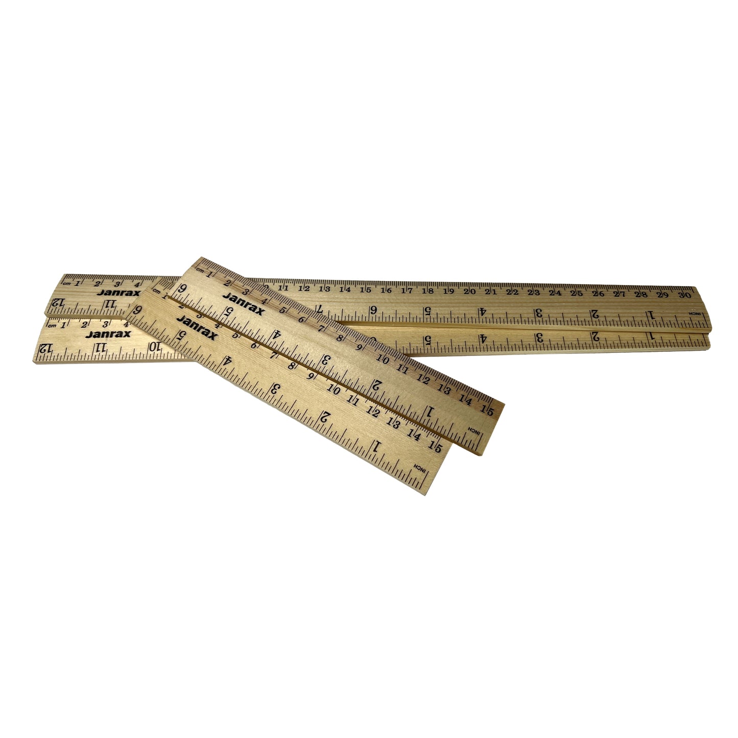 15cm Wooden Ruler by Janrax