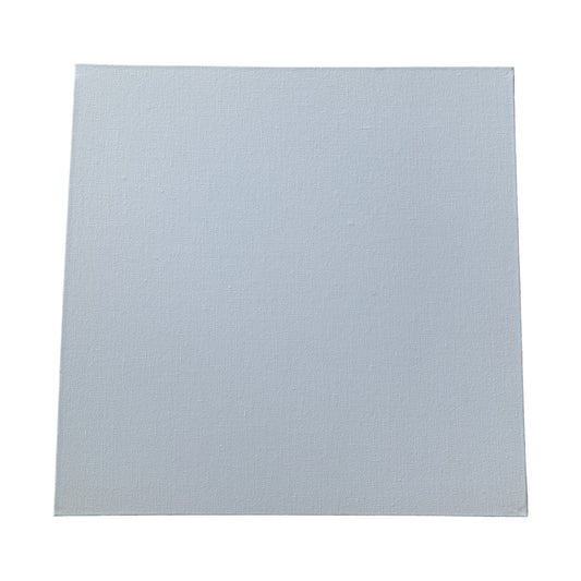 30x30cm Blank White Flat Stretched Board Art Canvas By Janrax