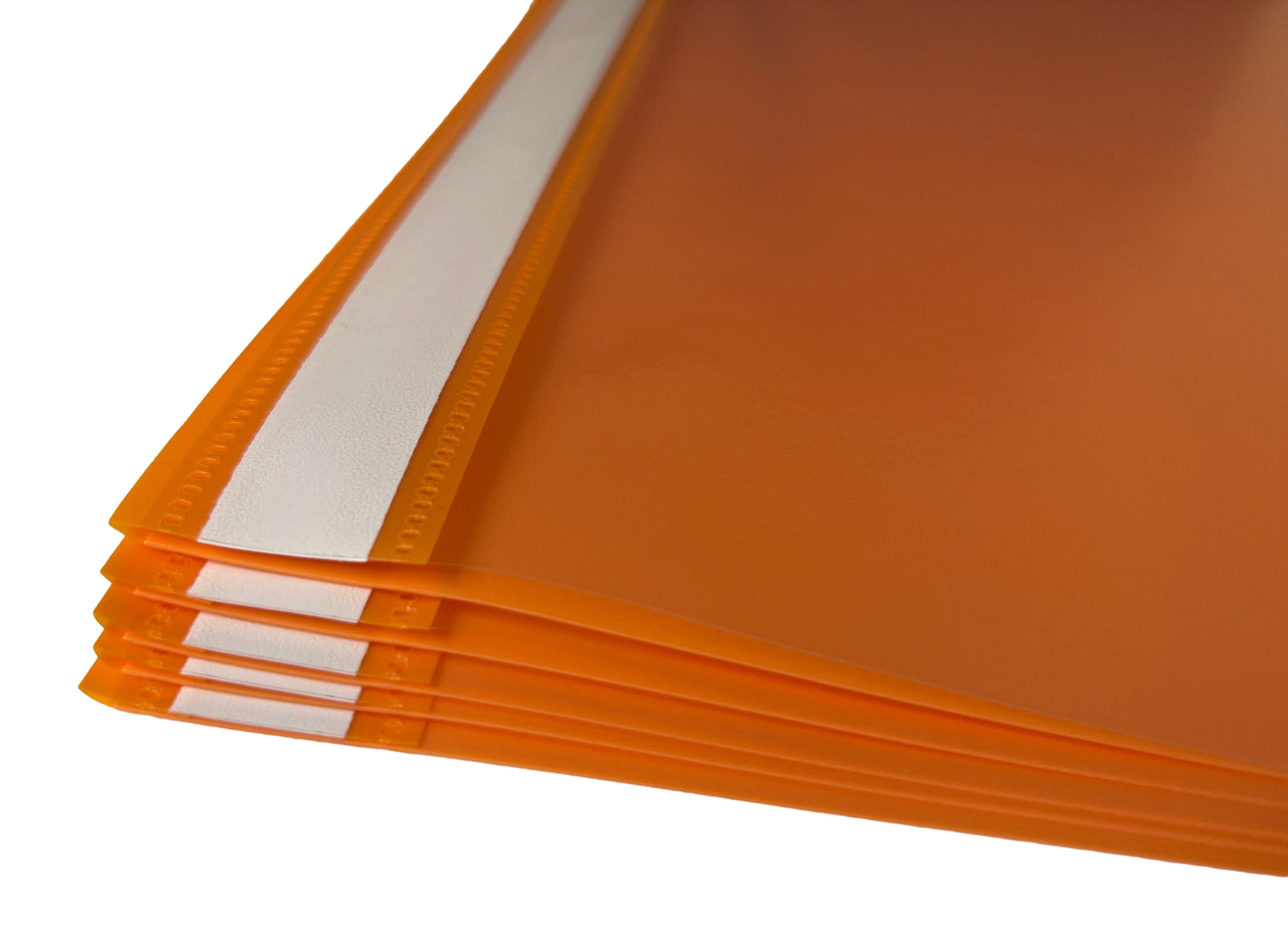 Pack of 12 Orange A4 Project Folders by Janrax