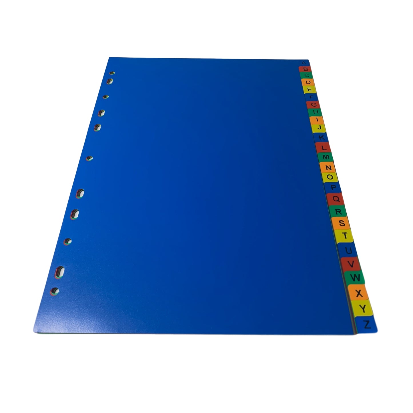 A4 A-Z 26 Part Polypropylene Dividers with Reinforced Index Cover