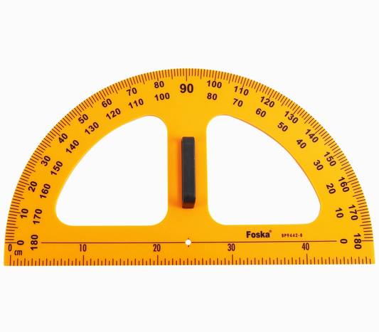 50cm Plastic Removable Handle Teaching Protractor