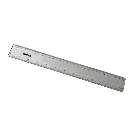 30cm Transparent Plastic Ruler by Janrax