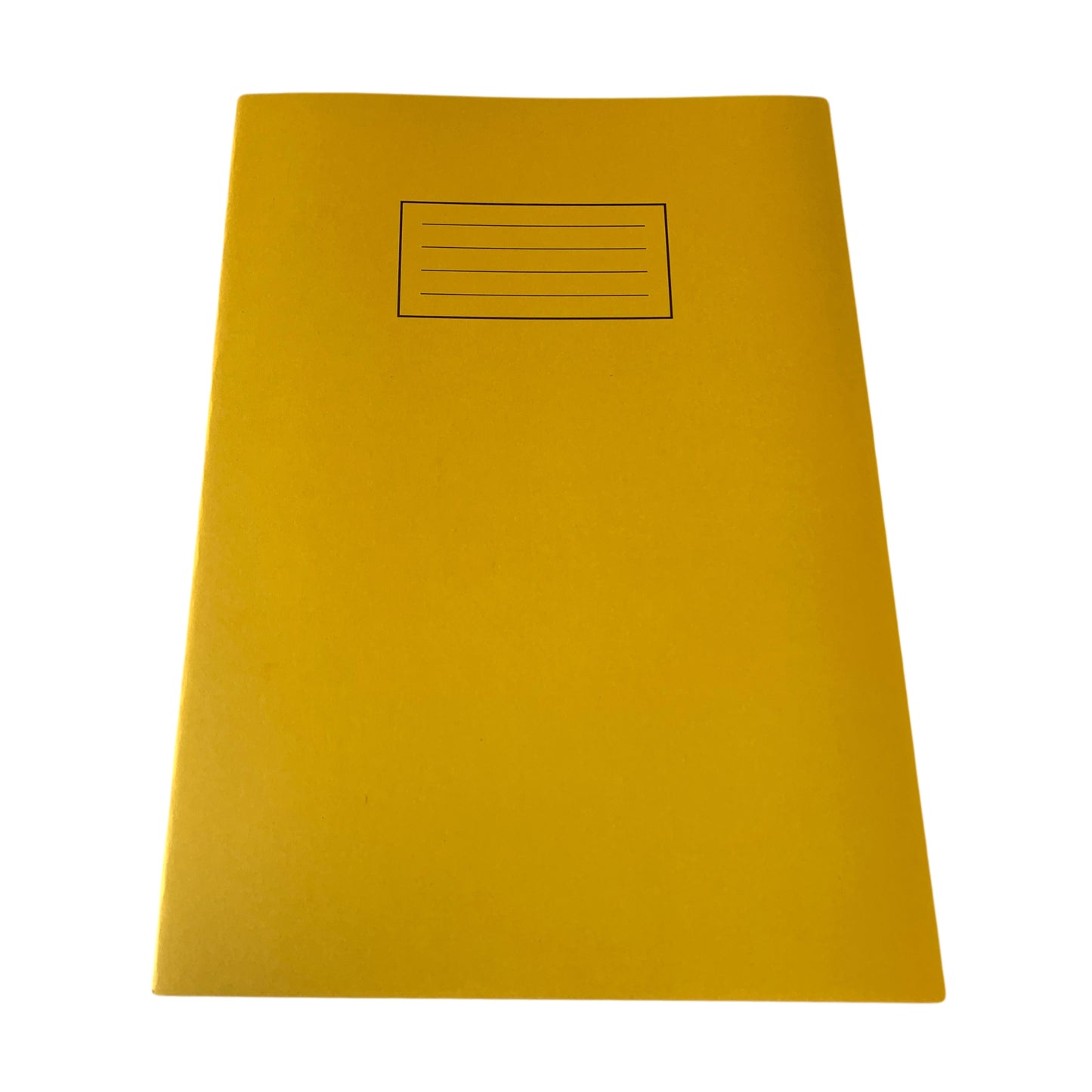 Janrax A4 Yellow 80 Pages Feint and Ruled Exercise Book