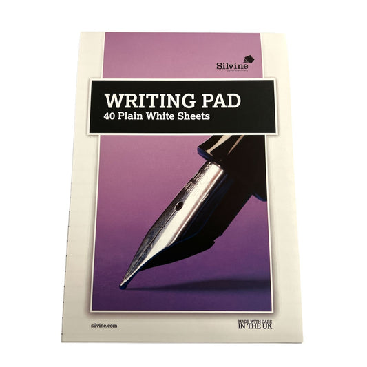 A5 Writing Pad - Plain 40 Sheets