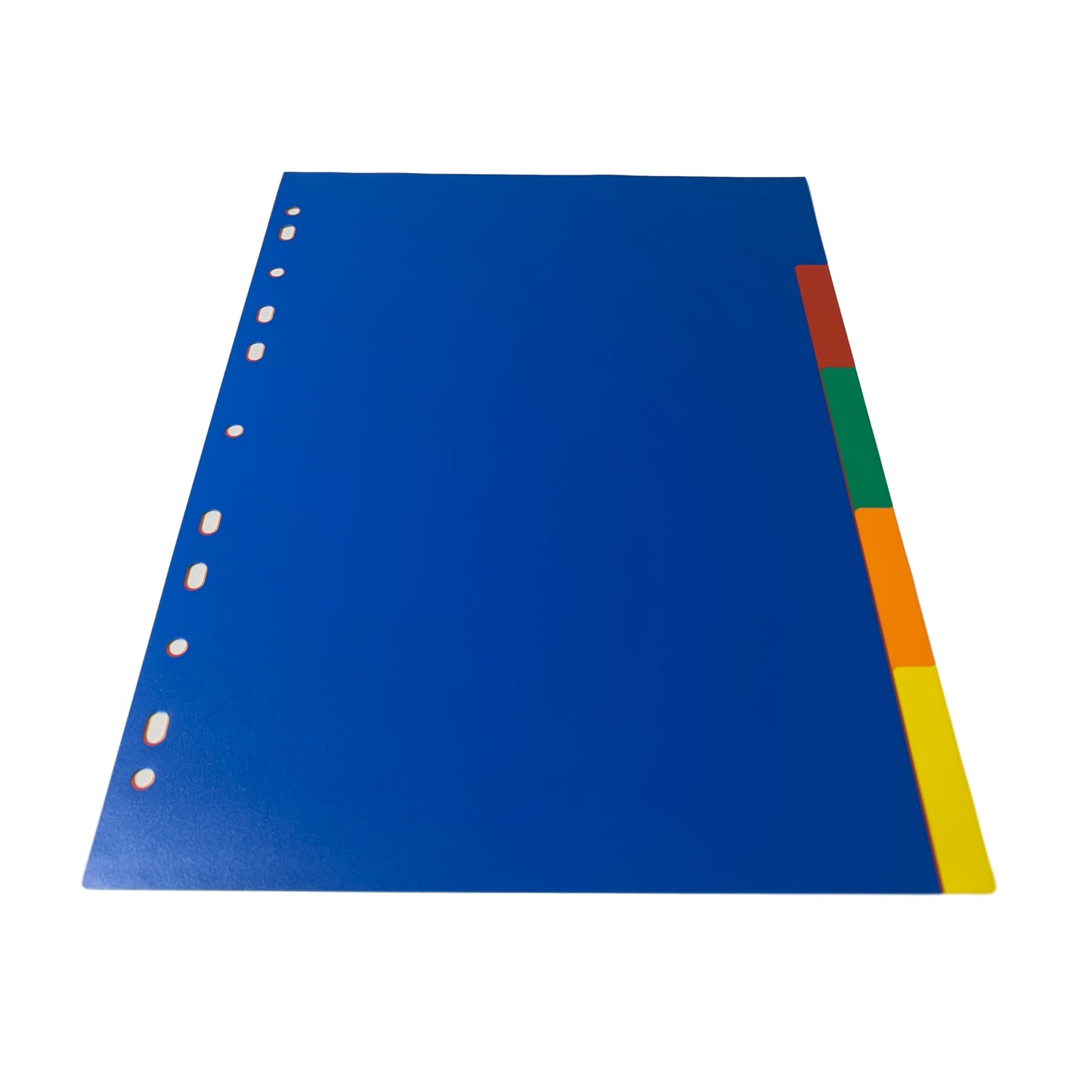 A4 5 Part Polypropylene Dividers with Reinforced Index Cover