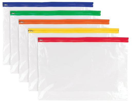 Single A3 Polythene Zippy Bag