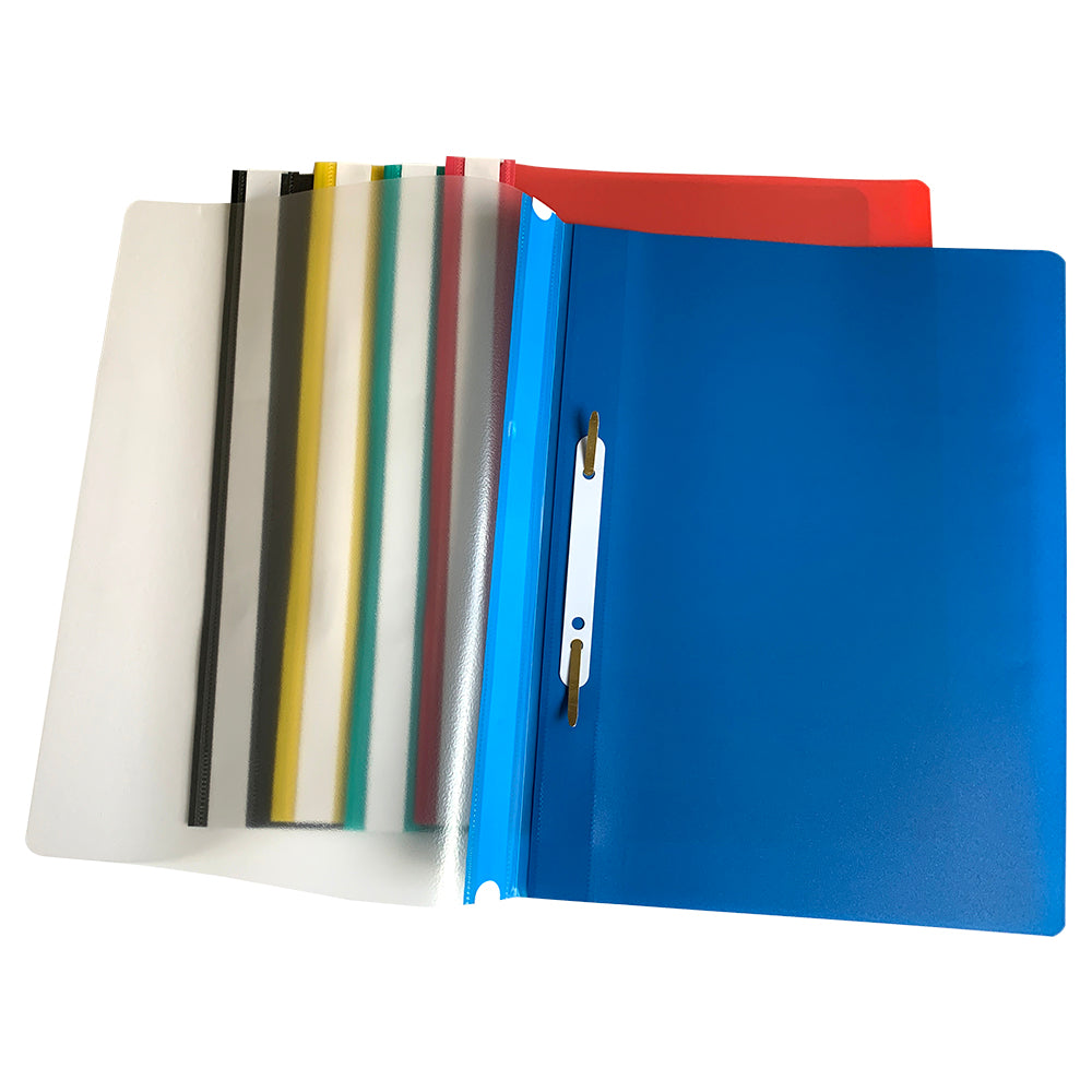 Pack of 12 Red A4 Project Folders by Janrax