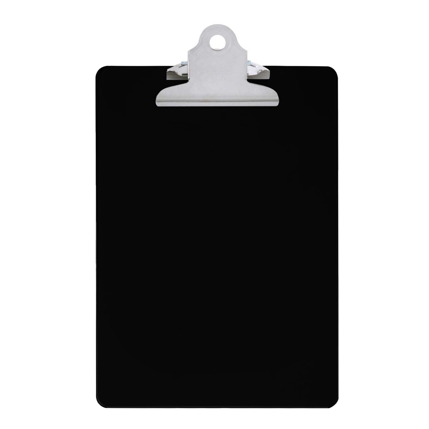 Black A5 Clipboard with Butterfly Clip with Ruled Side