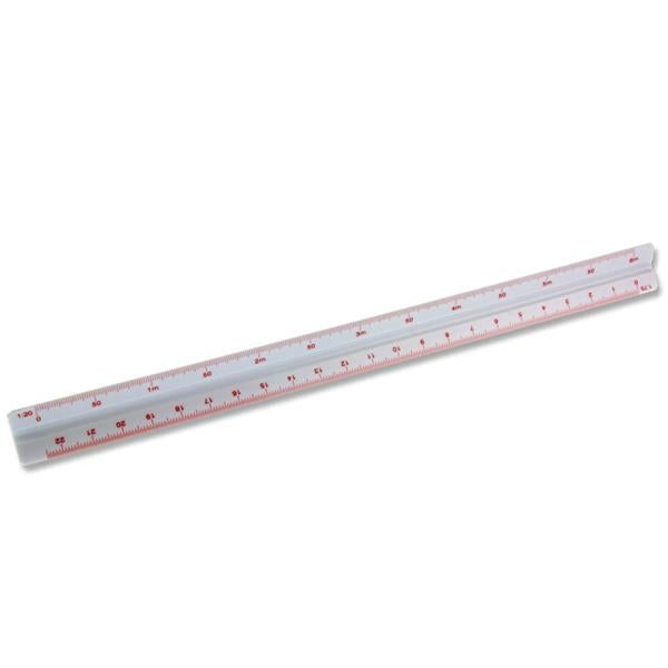 30cm Triangular Scale Ruler In Case by Premier Universal