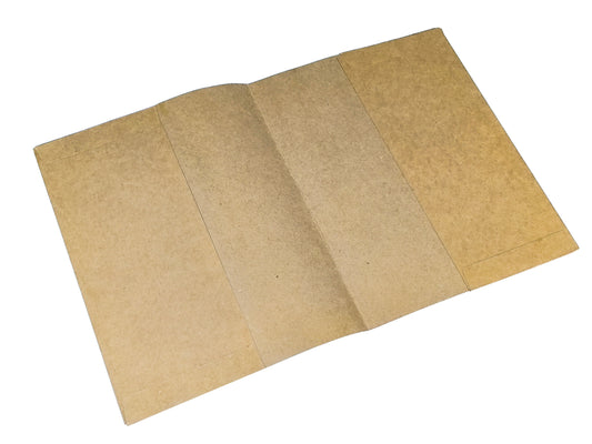 Pack of 5 9x7" Kraft Paper Exercise Book Covers by Janrax