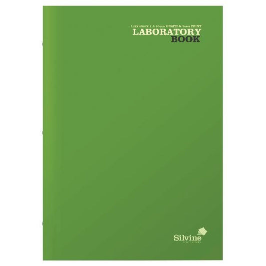 Silvine A4 Laboratory Book 1,5,10mm Graph & 7mm Feint