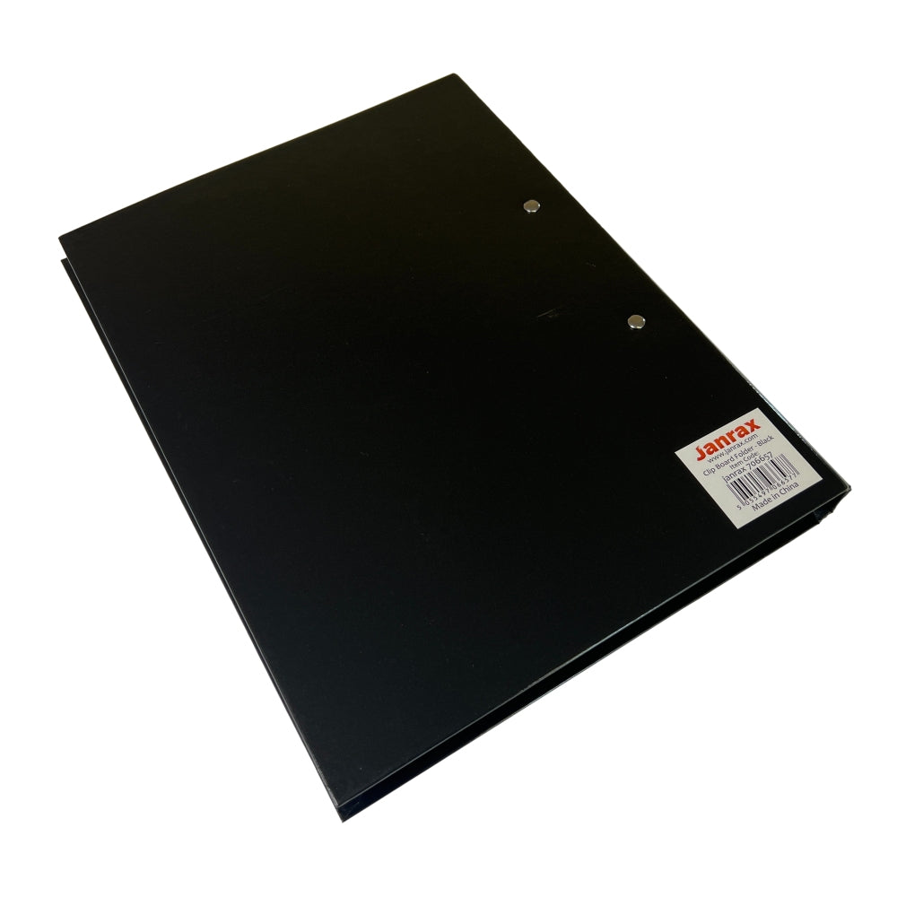 Black A4 Clipboard Document Clamp File Folder