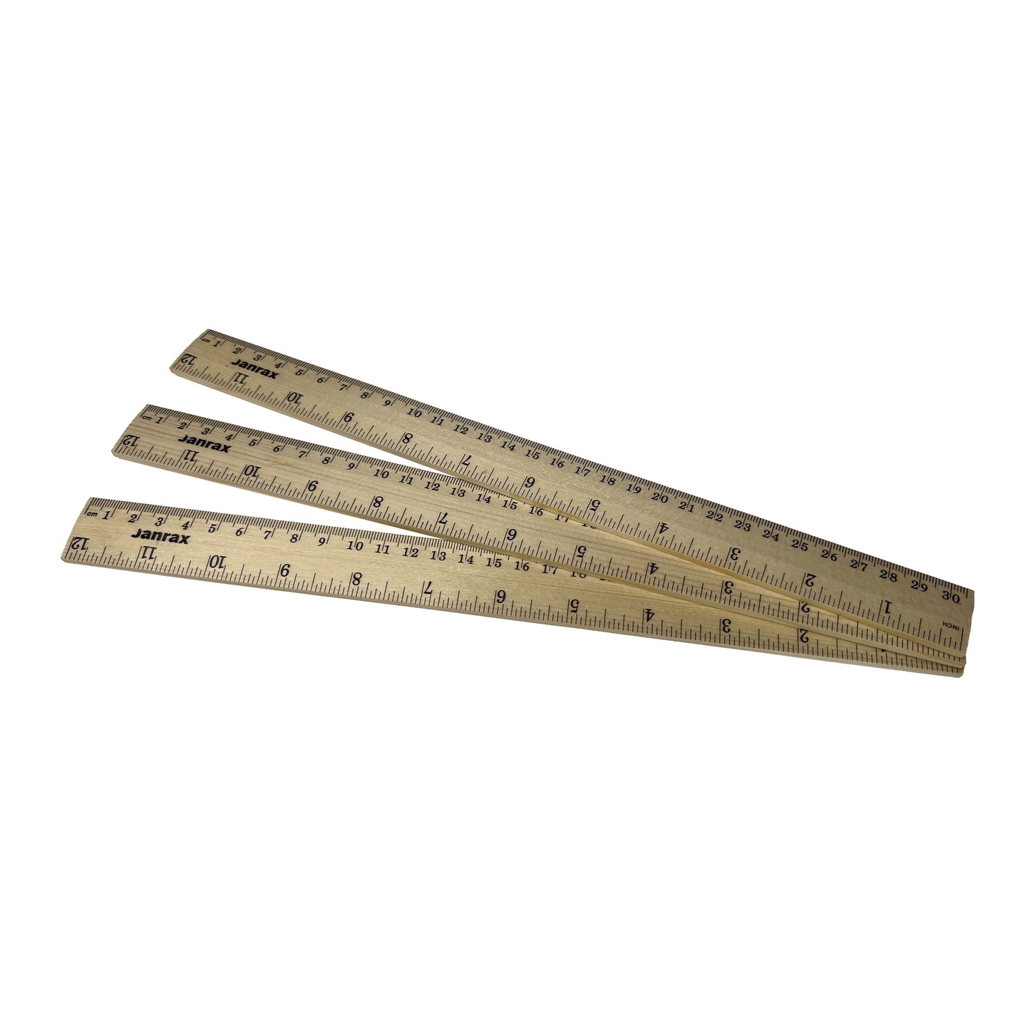 30cm Wooden Ruler by Janrax