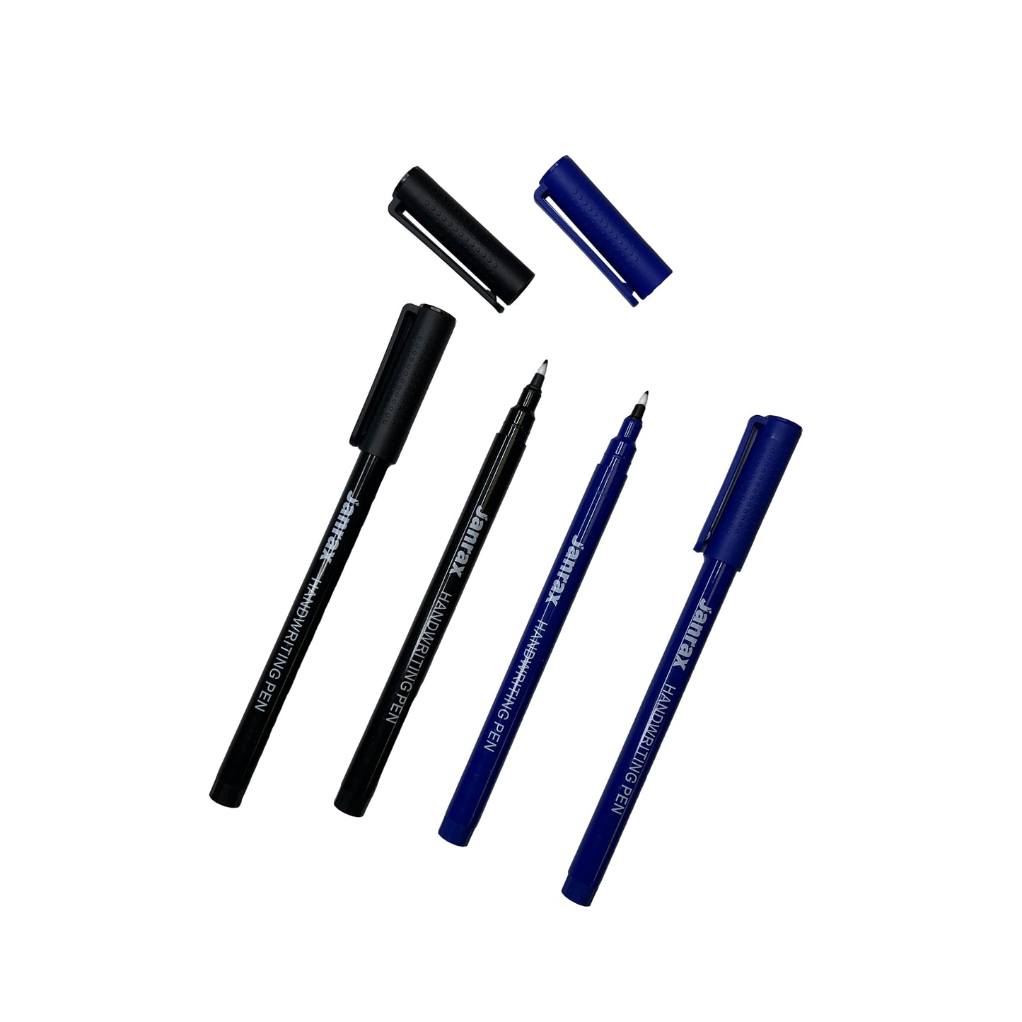 Pack of 12 Blue Handwriting Pens by Janrax