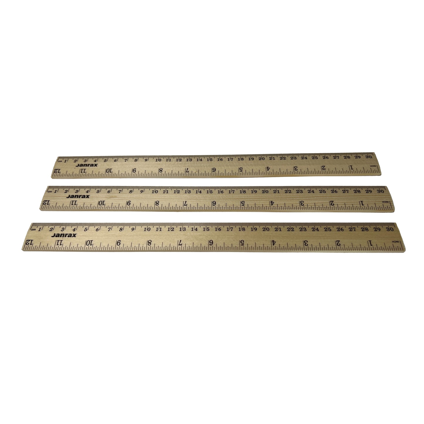 30cm Wooden Ruler by Janrax