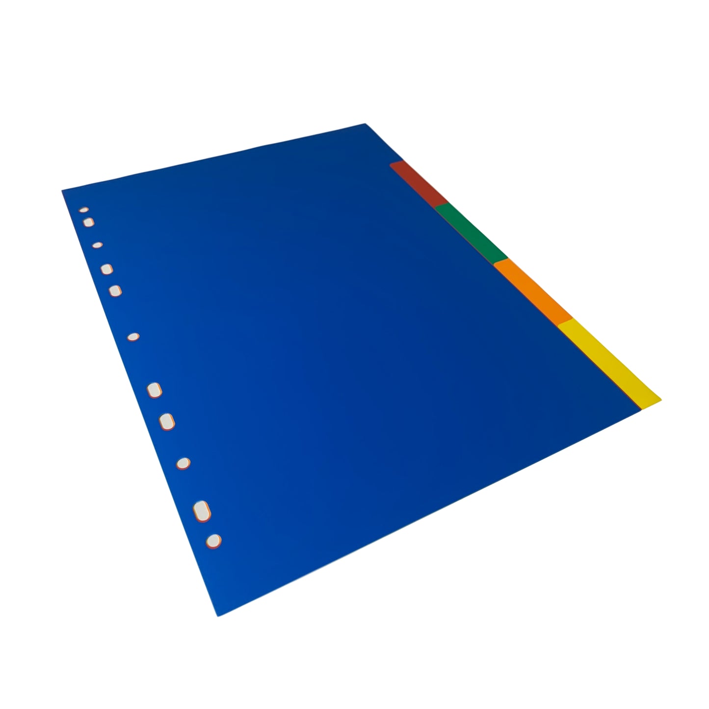 A4 5 Part Polypropylene Dividers with Reinforced Index Cover