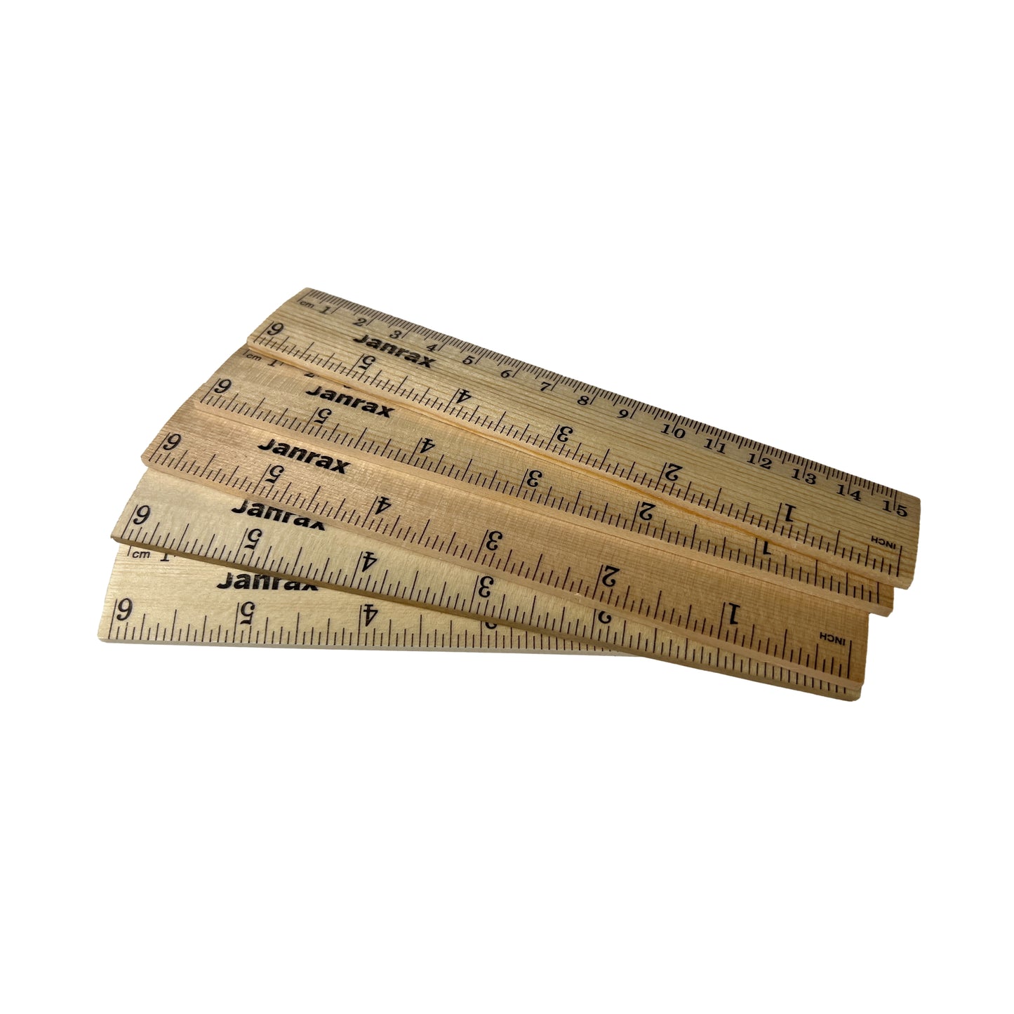 15cm Wooden Ruler by Janrax