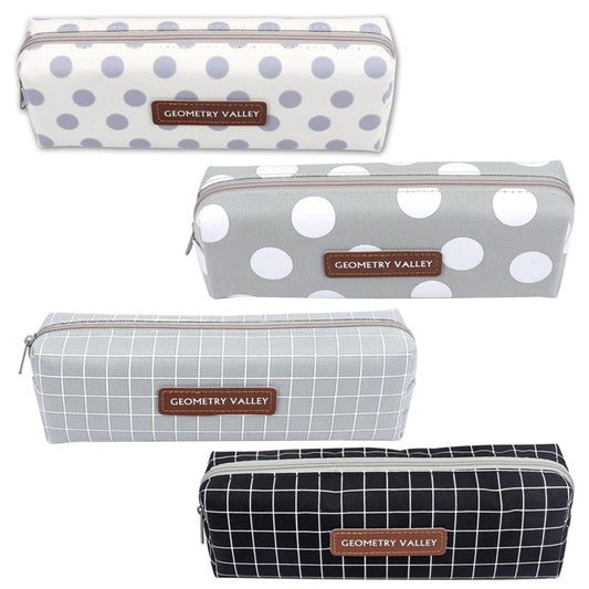 Printed Design Zipper Pencil Case