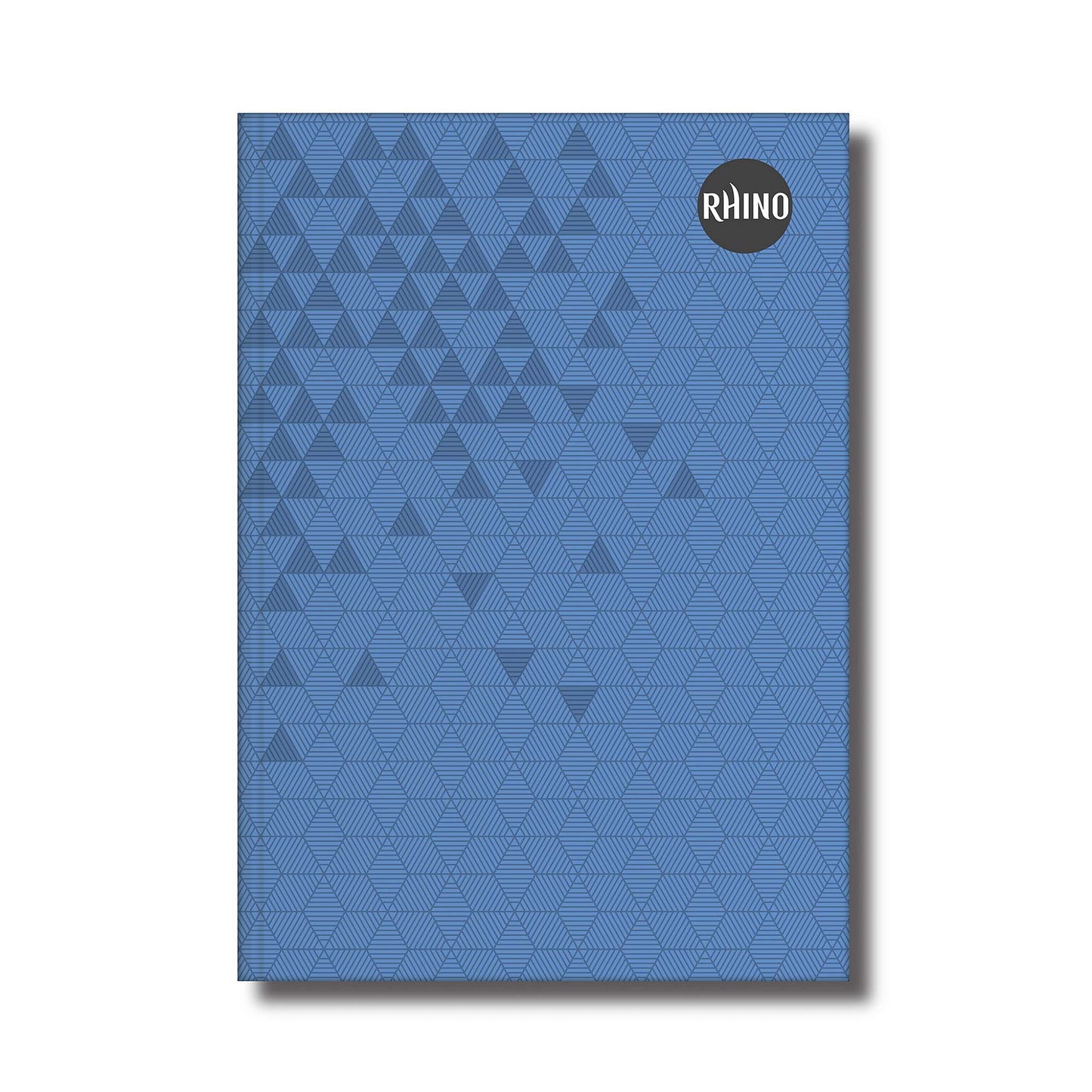 Rhino A5 192 Page Blue 8mm Lined Casebound Book